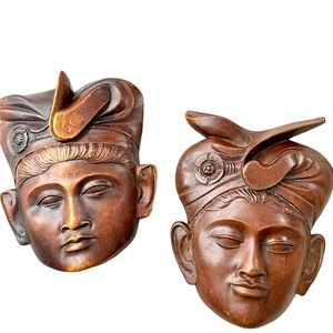 VINTAGE Balinese Wood Carvings